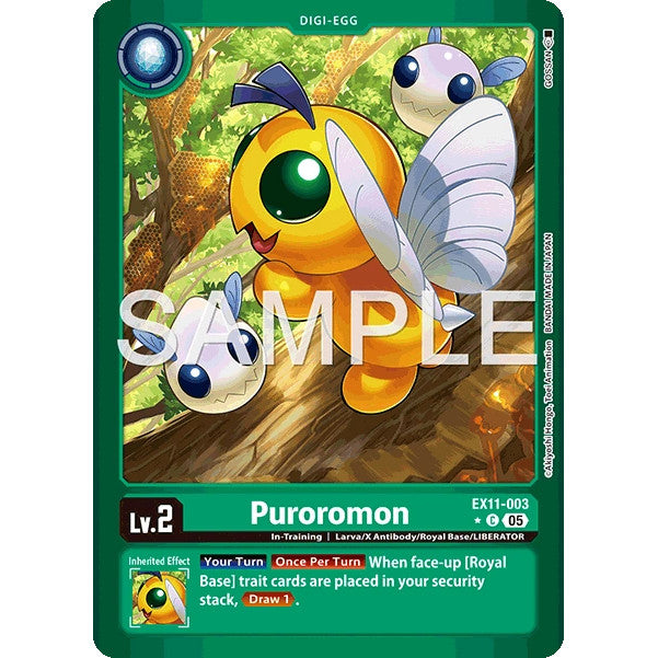 DCG [EX11-003 C] Puroromon (Limited Foil)