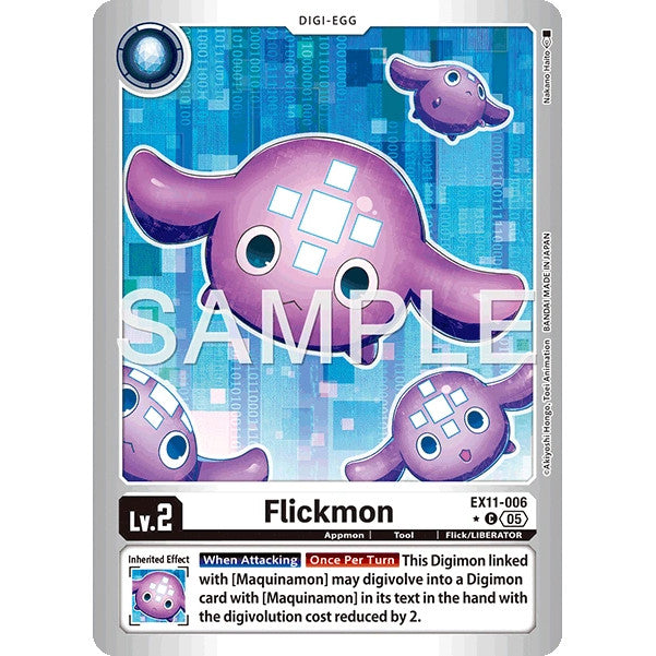 DCG [EX11-006 C] Flickmon (Limited Foil)