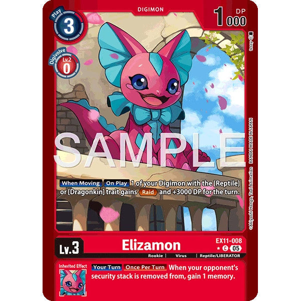 DCG [EX11-008 C] Elizamon (Limited Foil)