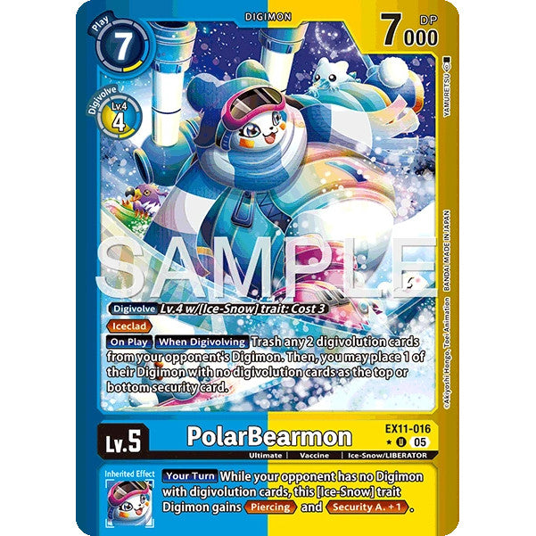 DCG [EX11-016 U] PolarBearmon (Limited Foil)