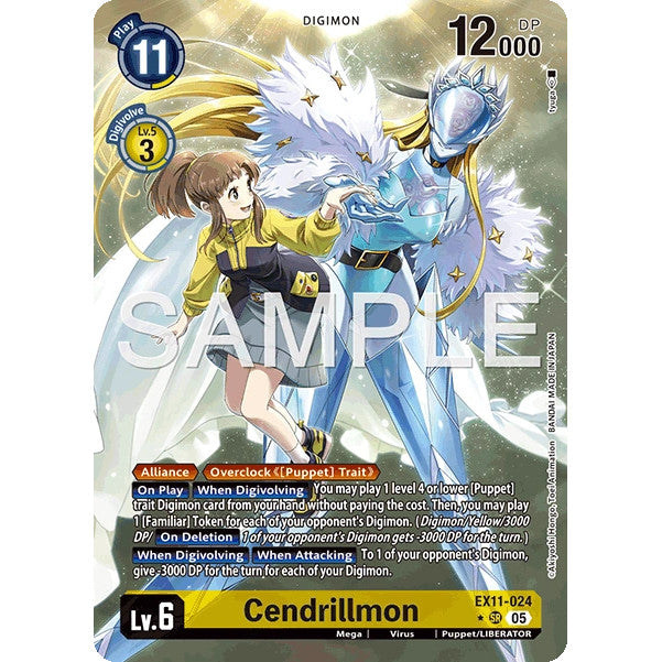 DCG [EX11-024 SR] Cendrillmon (Alternate Art)