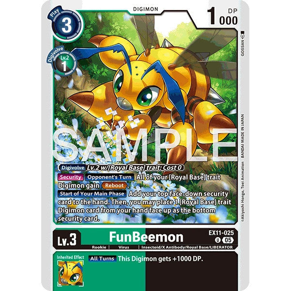 DCG [EX11-025 U] FunBeemon