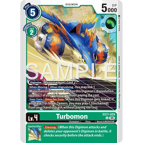 DCG [EX11-029 U] Turbomon
