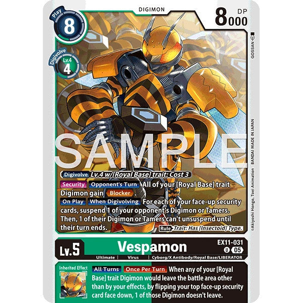 DCG [EX11-031 U] Vespamon
