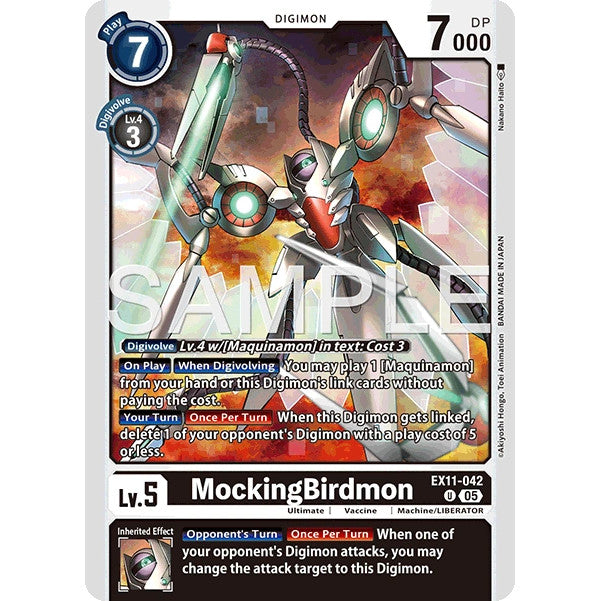 DCG [EX11-042 U] MockingBirdmon