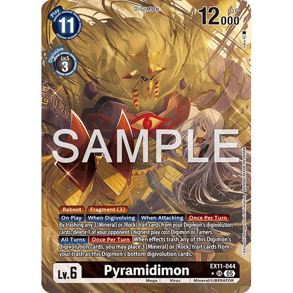 DCG [EX11-044 SR] Pyramidimon (Alternate Art)