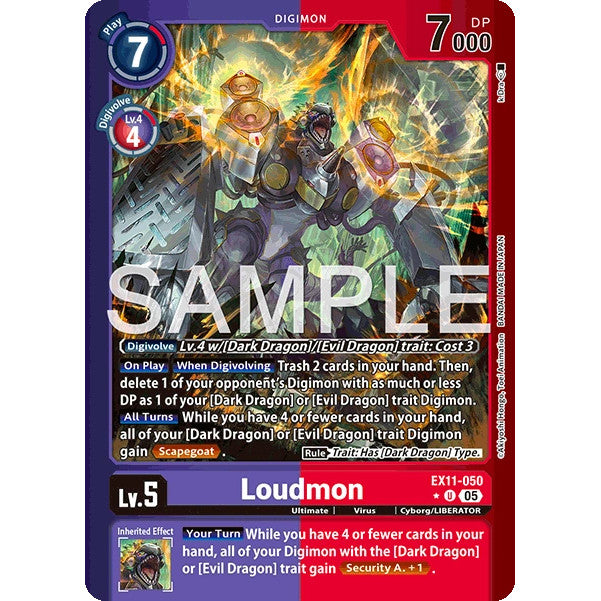 DCG [EX11-050 U] Loudmon (Limited Foil)