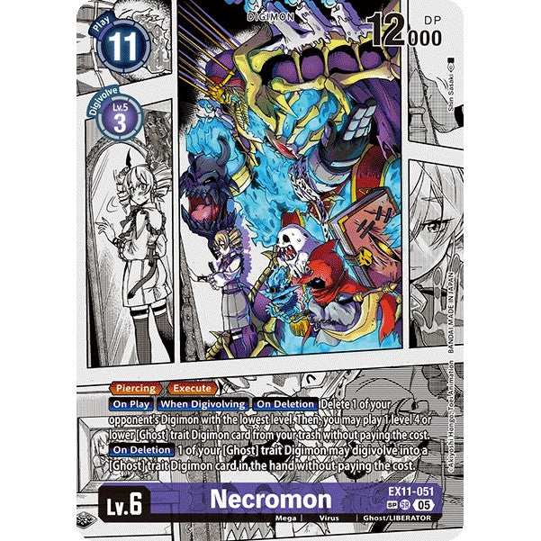 DCG [EX11-051 SR] Necromon (SP Manga)
