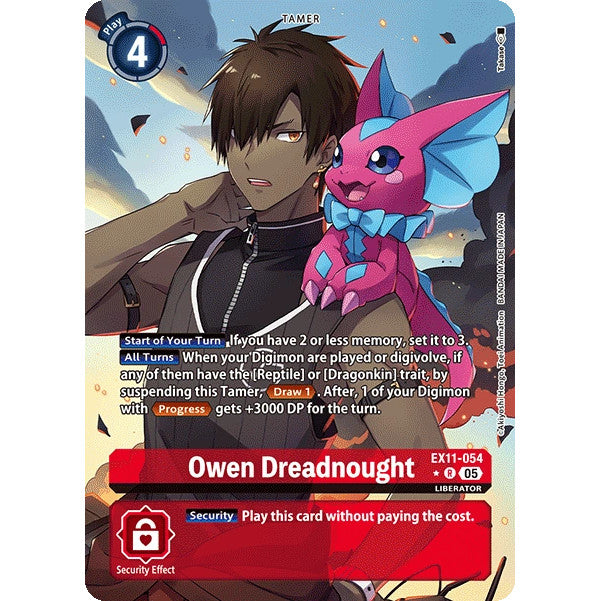DCG [EX11-054 R] Owen Dreadnought (Alternate Art)