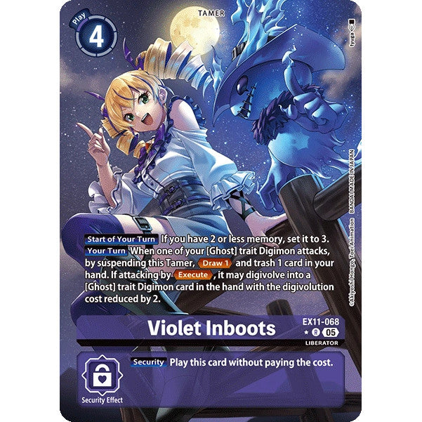 DCG [EX11-068 R] Violet Inboots (Alternate Art)