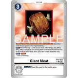 DCG [EX12-073 C] Giant Meat (Limited Foil)