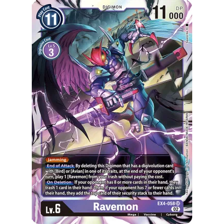 DCG [EX4-058 SR] Ravemon