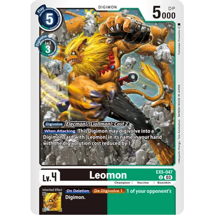 DCG [EX5-047 U] Leomon