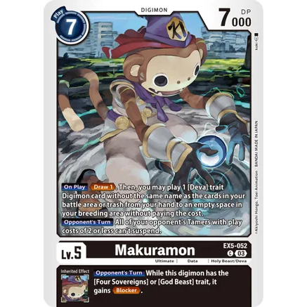 DCG [EX5-052 C] Makuramon