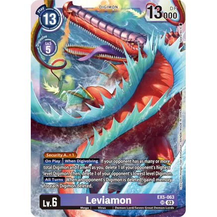 DCG [EX5-063 SR] Leviamon