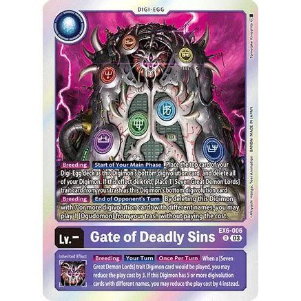 DCG [EX6-006 R] Gate of Deadly Sins