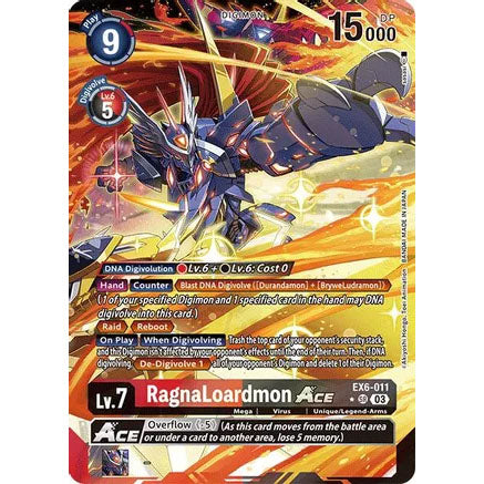 DCG [EX6-011 SR] RagnaLoardmon ACE (Alternate Art)