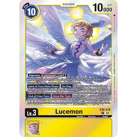 DCG [EX6-018 R] Lucemon