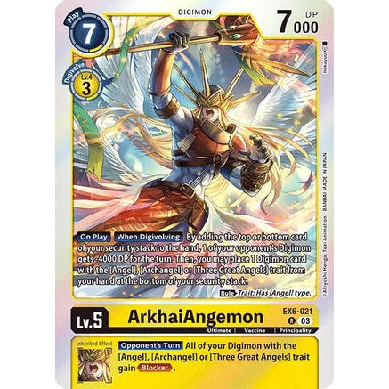 DCG [EX6-021 R] ArkhaiAngemon