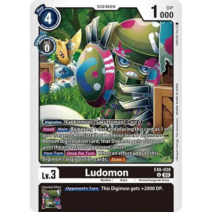 DCG [EX6-038 U] Ludomon