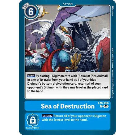 DCG [EX6-066 C] Sea of Destruction