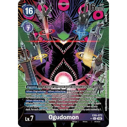 DCG [EX6-073 SEC] Ogudomon (Alternate Art)