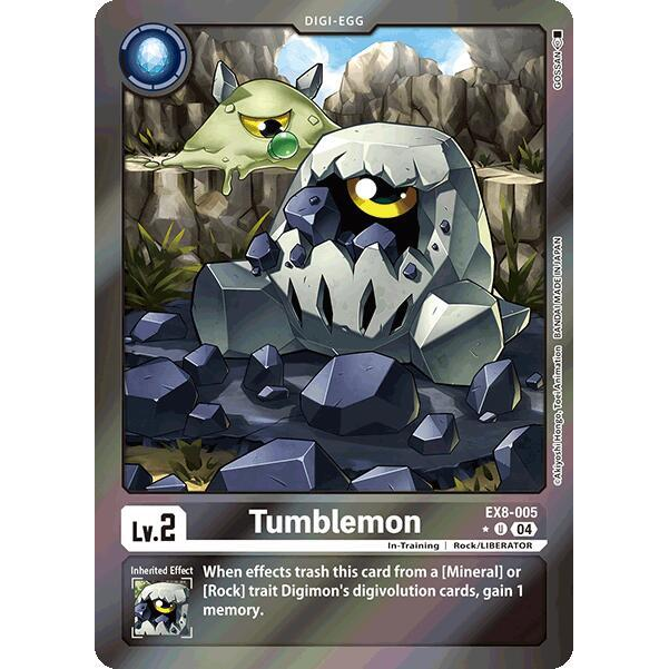 DCG [EX8-005 U] Tumblemon (Limited Foil)