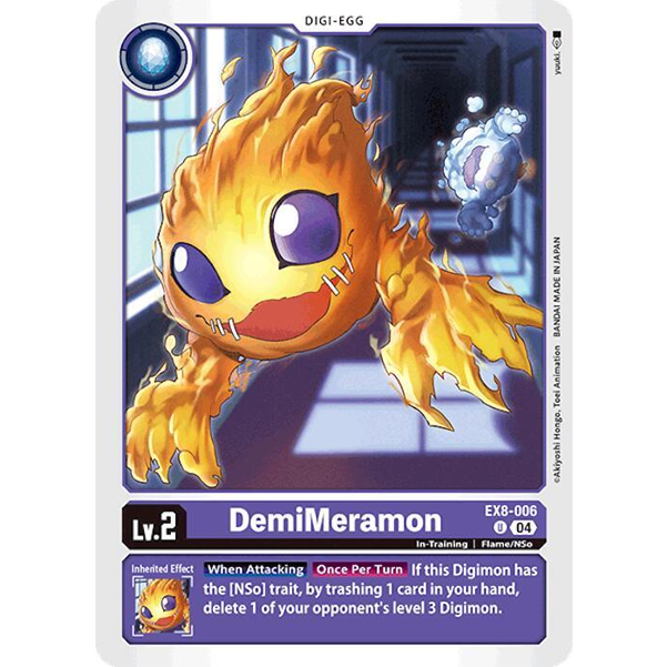 DCG [EX8-006 U] DemiMeramon