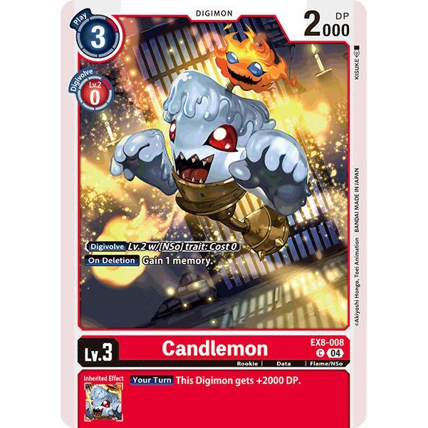 DCG [EX8-008 C] Candlemon