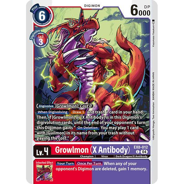DCG [EX8-012 C] Grolwmon (X Antibody)