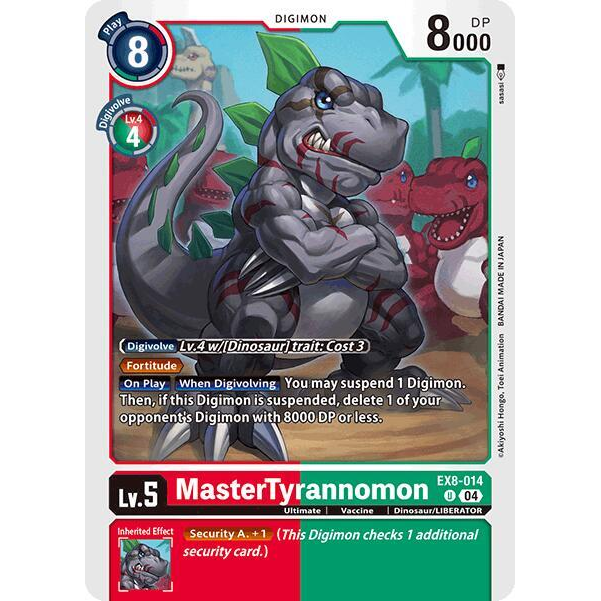DCG [EX8-014 U] MasterTyrannomon