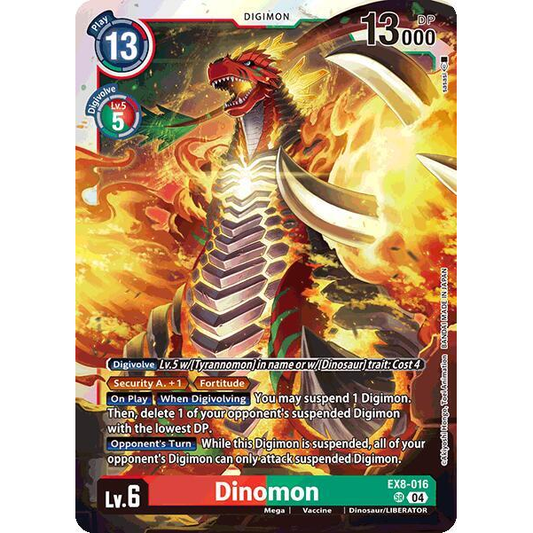 DCG [EX8-016 SR] Dinomon – Bento Gaming