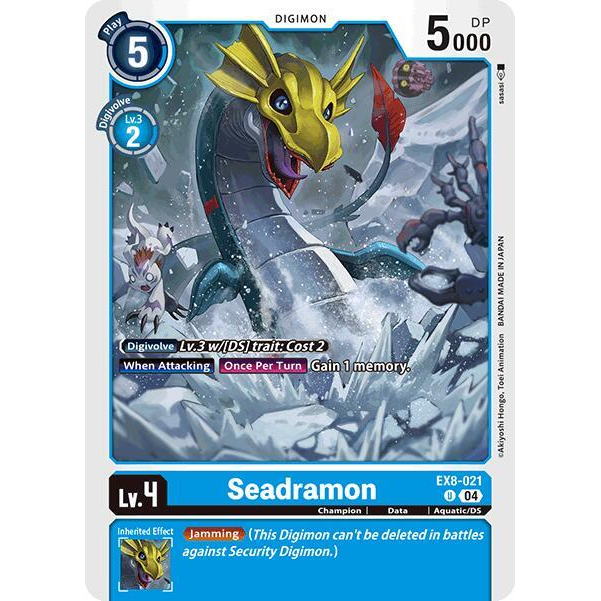 DCG [EX8-021 U] Seadramon