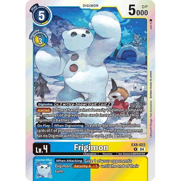 DCG [EX8-022 R] Frigimon