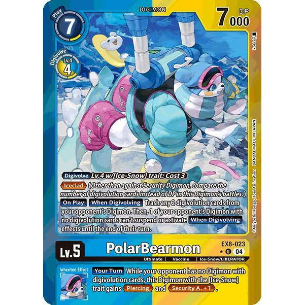 DCG [EX8-023 U] PolarBearmon (Limited Foil)