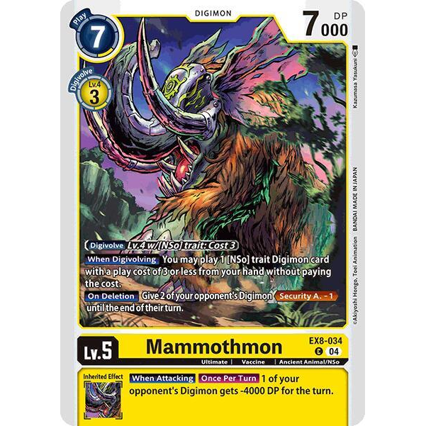 DCG [EX8-034 C] Mammothmon