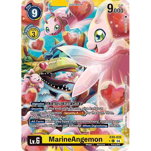 DCG [EX8-035 C] MarineAngemon (Limited Foil)