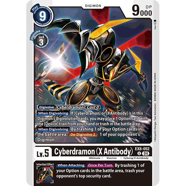 DCG [EX8-052 U] Cyberdramon (X Antibody)