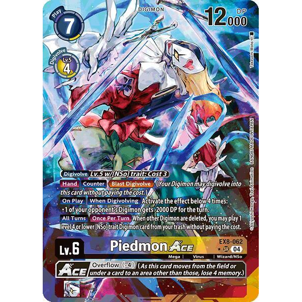 DCG [EX8-062 SR] Piedmon ACE (Alternate Art)