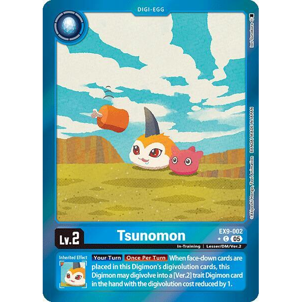 DCG [EX9-002 C] Tsunomon (Limited Foil)