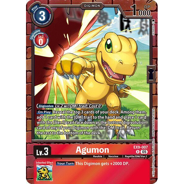 DCG [EX9-007 R] Agumon