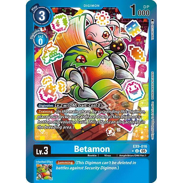 DCG [EX9-016 U] Betamon (Limited Foil)
