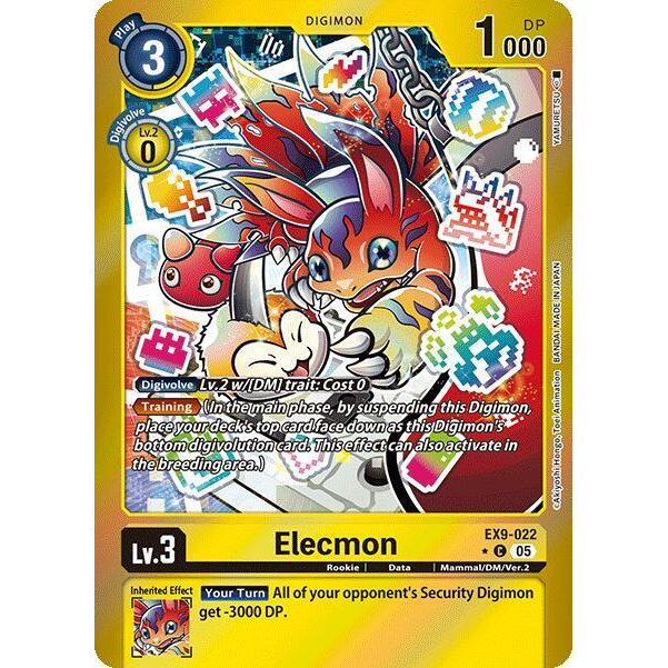 DCG [EX9-022 C] Elecmon (Limited Foil)