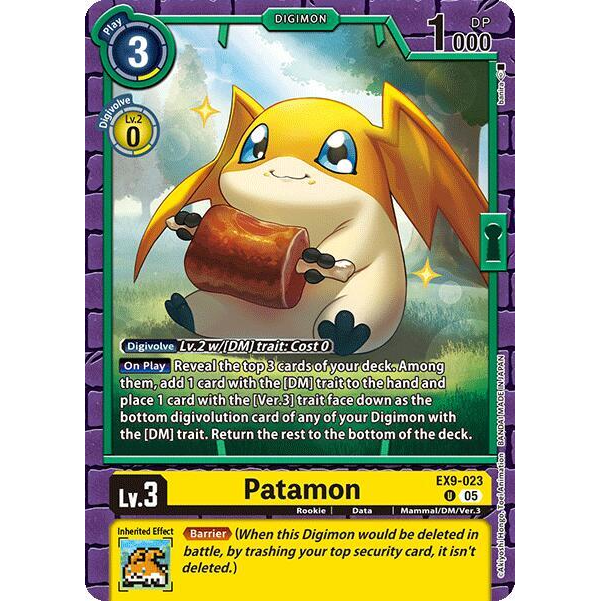DCG [EX9-023 U] Patamon