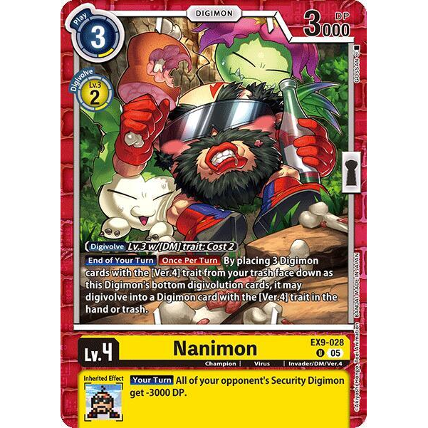 DCG [EX9-028 U] Nanimon