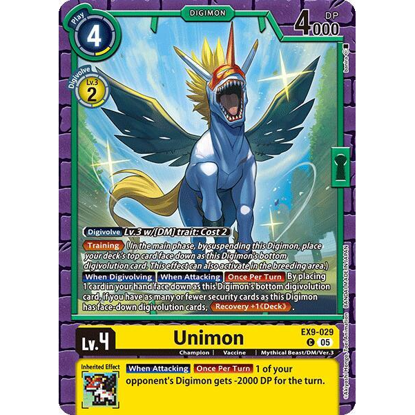 DCG [EX9-029 C] Unimon