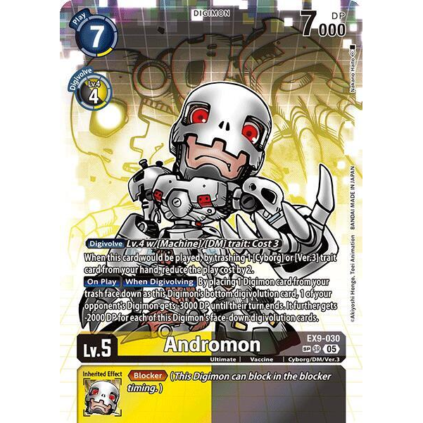 DCG [EX9-030 SR] Andromon (SP)