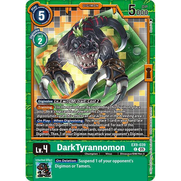 DCG [EX9-039 C] DarkTyrannomon