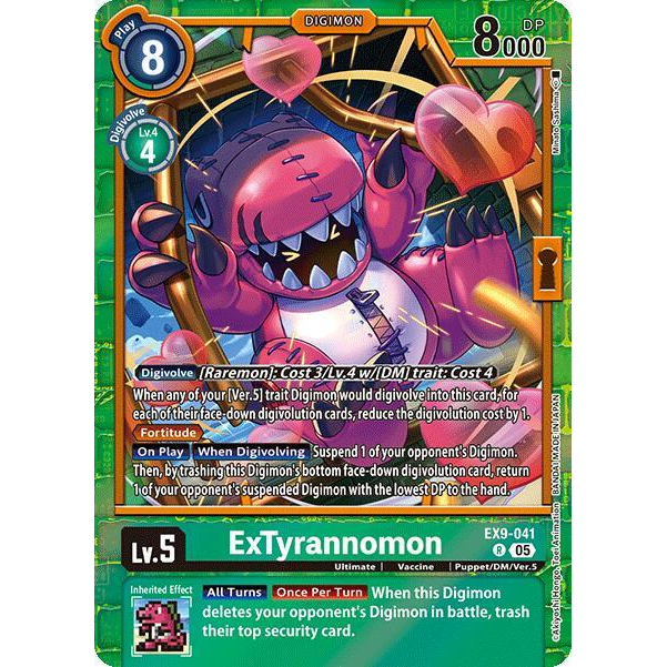DCG [EX9-041 R] ExTyrannomon