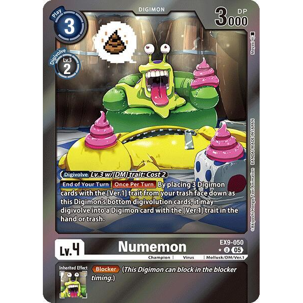 DCG [EX9-050 U] Numemon (Limited Foil)